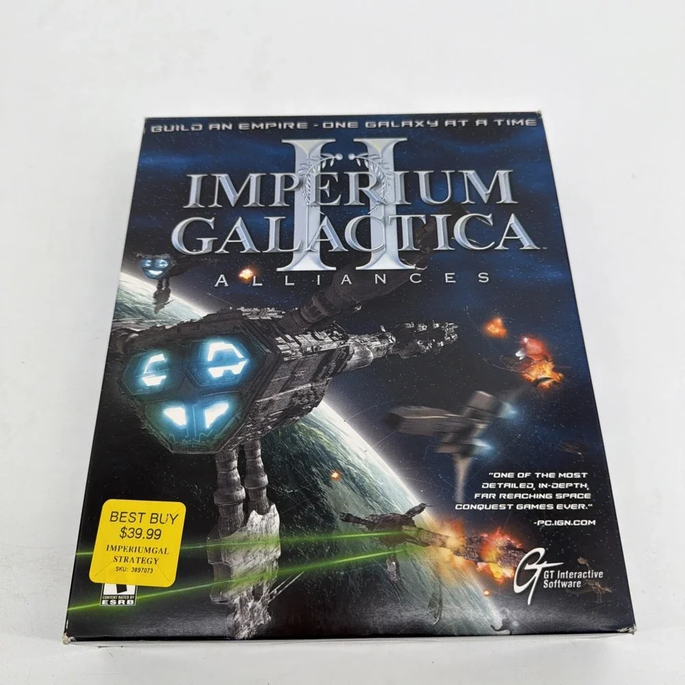 Imperium Galactica II: Alliances (2000) GT Interactive Big Box PC